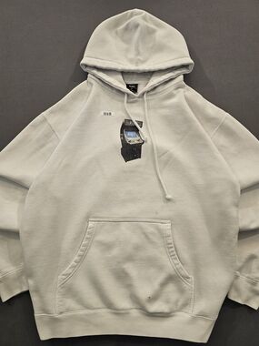 HUF x Street Fighter Arcade Hoodie White Capcom Limited Edition - Men's Size L